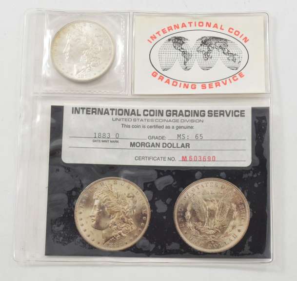 1883-O Morgan Silver Dollar