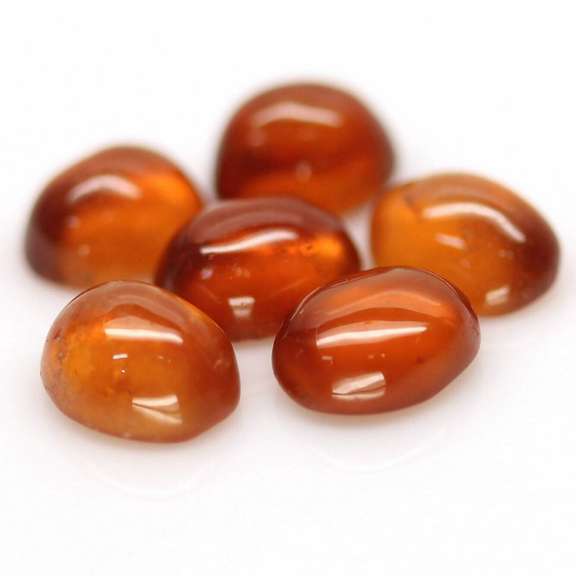 Fantastic richly colored 10.2ct Hessonite Garnet set