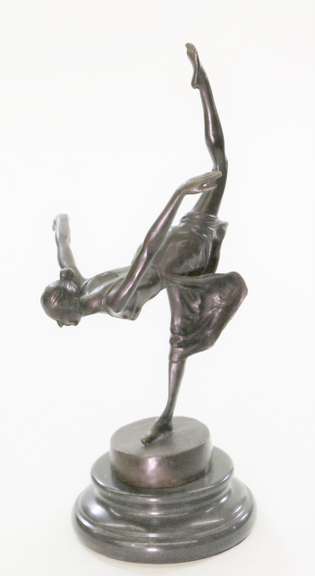 Special Patina Prima Ballerina Bronze Sculpture