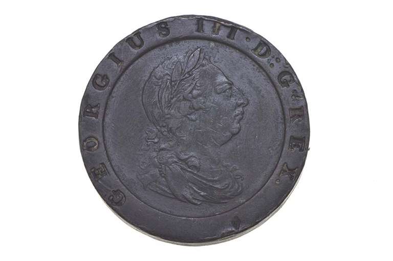 1797 United Kingdom 2 Pence