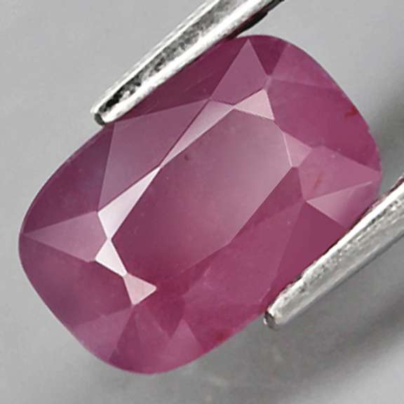 Stunning violet red 1.69ct unheated Ruby