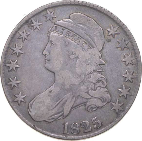 1825 Capped Bust Half Dollar - O-101