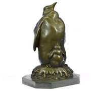 Penguin Chick Bronze Sculpture