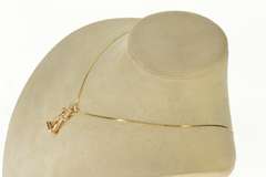 14K Yellow Gold 3D Articulated Wedding Dance Marriage Charm/Pendant