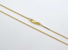 Practical 14k Box Link Necklace