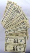 24 $1 Assorted Silver Certificates