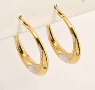 Fashionable 14k Hoop Earrings