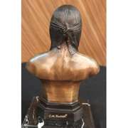 Warrior Chief Bust Bronze Sculpture