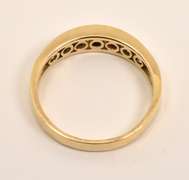 Practical Channel Set Diamond Ring