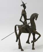 Don Quixote on Horse Bronze Sculpture