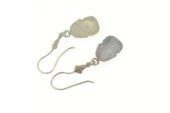 Sterling Silver Pharaoh Bust Ancient Egyptian King Dangle Earrings