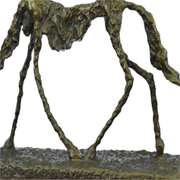 Modern Dog Bronze Sculpture