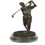 Golfer Bronze Sculpture