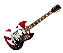 Tom Morello Autographed Signed Audioslave Custom Photo Graphics Guitar ACOA