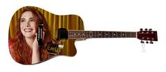 Caylee Hammack Autographed Signed Custom Graphics Photo Guitar ACOA