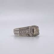 14kt White Gold & Diamond Engagement Ring