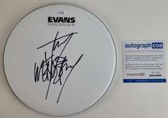 Slipknot Jay Weinberg Autographed Evans Drumhead ACOA