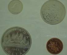 1963 Royal Canadian 1.11 oz Silver Proof Set