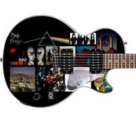 Pink Floyd David Gilmour Gibson Epiphone Les Paul Photo Graphics Guitar ACOA