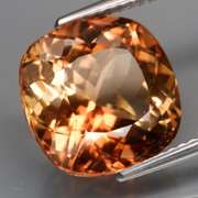 Vivid! 9.19ct cushion cut Imperial Topaz