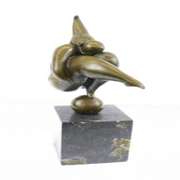Modern Art Cast Bronze Statue
