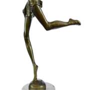 Leaping Dancer Bronze Statue