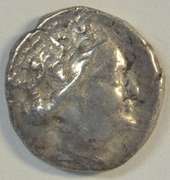 Near Mint Eubola, Histiaia Silver Ancient Tetrobol, 3rd Century BC