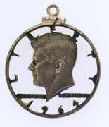 Sterling Silver 1964 John Kennedy Coin