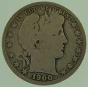 1900 Barber Half Dollar