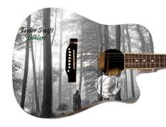 Taylor Swift Autographed Signed Custom Photo Graphics Guitar ACOA