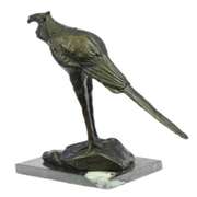 Wildlife Stork Bird Bronze Statue