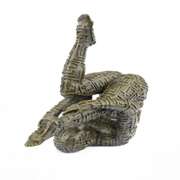Yoga Exercise Bronze Sculpture