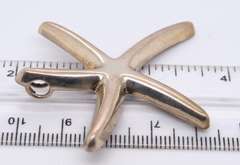Vintage Sterling Silver Star Pendant