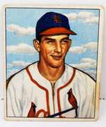 Del Rice 1950 Bowman Gum Baseball Card