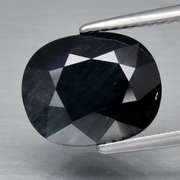 Elegant 6.04ct midnight blue Sapphire -heated only