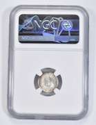 MS64 1926 Straits Settlements 5 Cents - Graded NGC