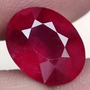 Rich blood red 5.73ct Ruby from Mozambique