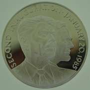 1 oz .999 Fine Silver Coin Second Inauguration January 20, 1985