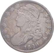 1829 Capped Bust Half Dollar - O-104a