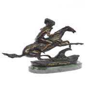 Warrior Bronze Sculpture