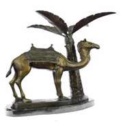 Camel Desert Bronze Statue