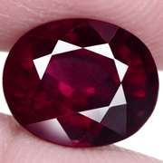 Ravishing 5.06ct rich violet red Rhodolite Garnet