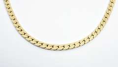 Classic 14k Herringbone Necklace