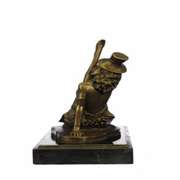 Jazz Dancer Dance Bronze Figurine Sculpture