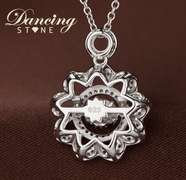 Beautiful big dancing stone Pendant