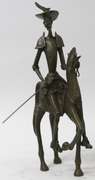 Don Quixote on Horse Bronze Sculpture