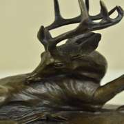 Trophy Antelope Buck Bronze Sculpture
