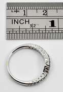 Useful 14k WG Guard Ring