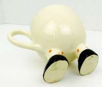 Vintage Carlton Ware Walking Feet Coffee Cup