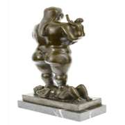 Mother Father Child Bronze Sculpture